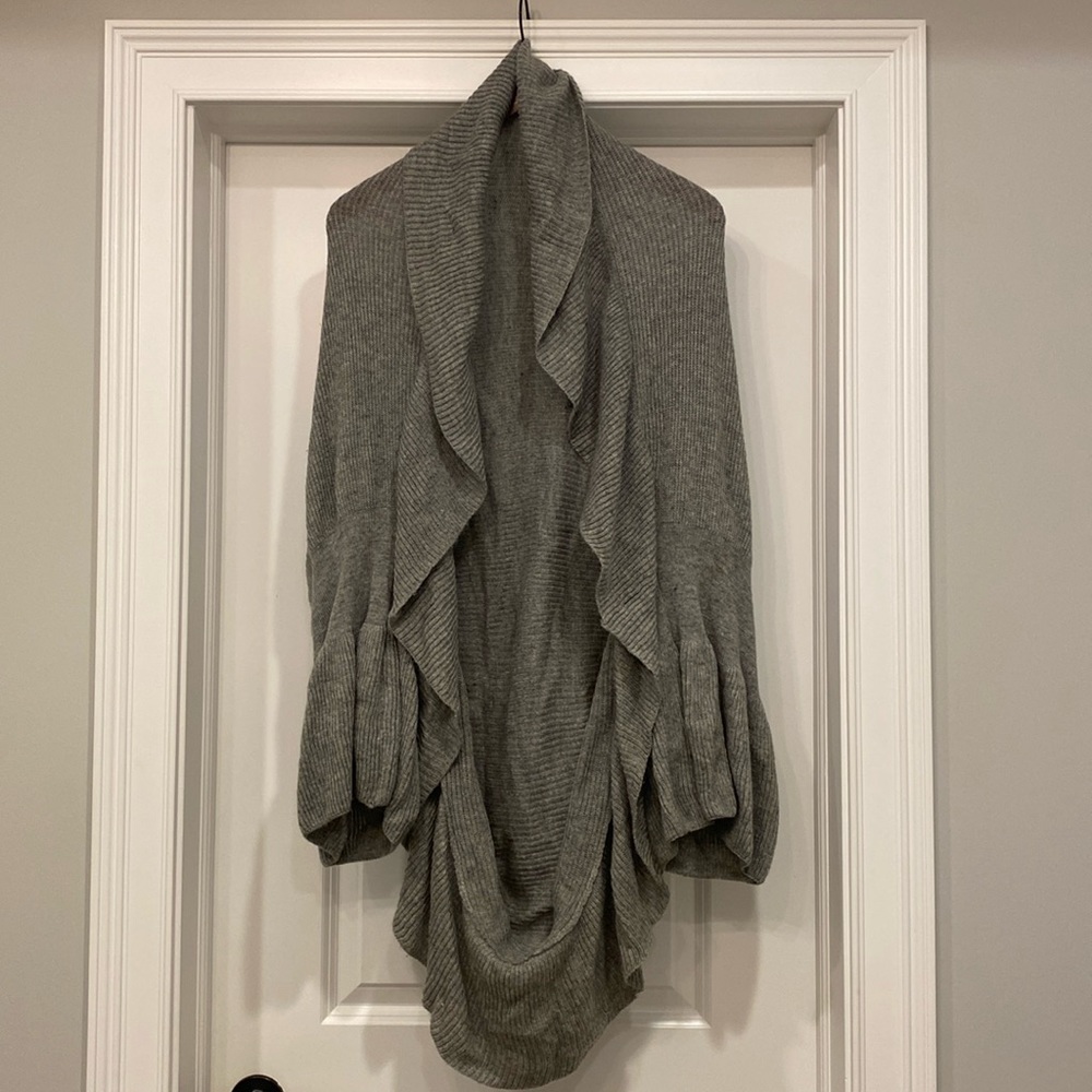 Sleeping on snow brand shrug sweater with sleeves. Only worn once.